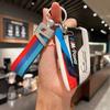 For BMW X1 X3 X4 X5 X6 Series 1 2 3 5 7 G20 G02 G05 G31 G23 F34 F15 F40 IX3 Remote Car Key Cover Keychain Key Case