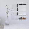 100PCS 2.5cm/0.98inch Glass Mirror Mosaic Tiles Bulk Diamond Rhombus Shape DIY Craft Handcrafted Accessory Home Wall Artwork
