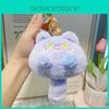 Whimsical Plush Cat Toy With Squeaking Feature In Cheerful Color Variants