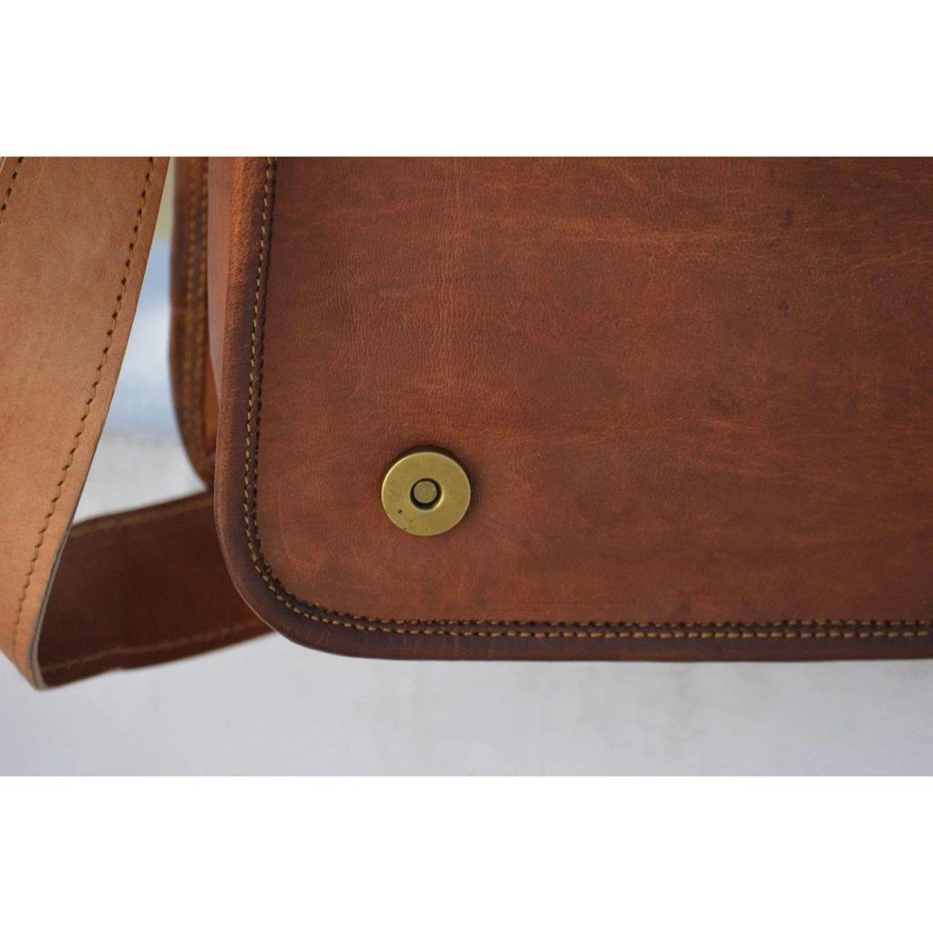 Men's Genuine New Leather Shoulder Messenger Bag Vintage Satchel Briefcase