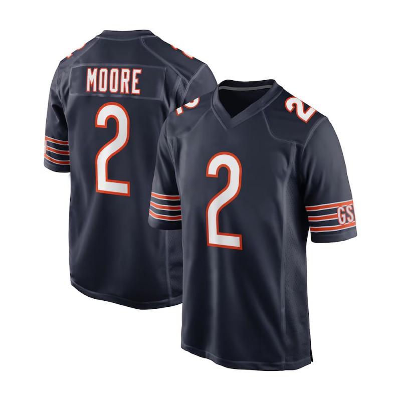 Chicago Bears NFL Trikot - 18 Williams 54 Urlacher Bestickt Football Herren