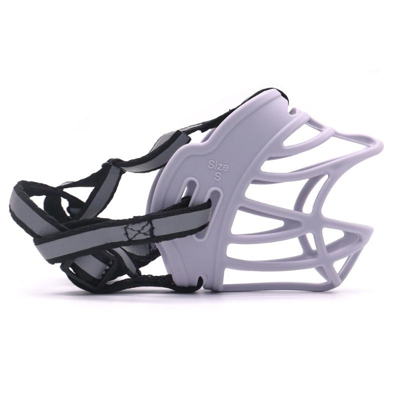 Silicone Pet Muzzles, Anti-biting, Anti-barking, Water-drinking and Breathable Dog Muzzles, Large Dog Pet Masks