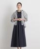 MINOTECH Sleeveless Gathered Maxi Size S [Nano Universe] (R) Dress, Women's, (120), Navy, 669-6119314