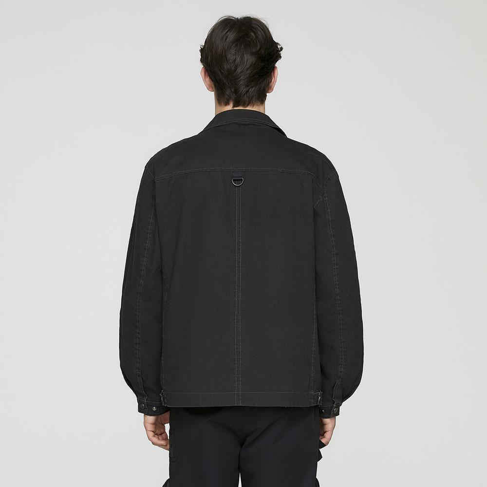 New Retro Men's Jackets for Spring and Autumn, Young Men's Tops for Imitation Denim Wash Cotton Jackets for Men