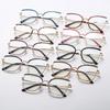  Retro Oversized Cat Eye Women Metal Glasses Frame Fashion Clear Anti-Blu-Ray Eyewear Men Optical Computer Square Frames