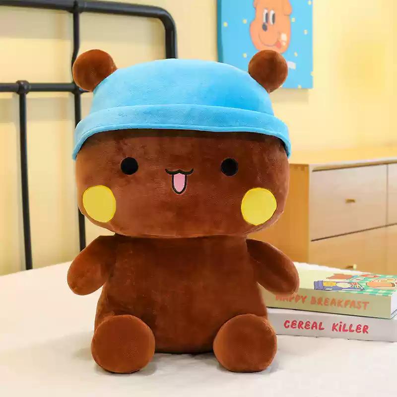 40/60cm Bubu And Dudu Panda Plush Toys Large Size Couple Cushion Doll Cute Stuffed Animals Soft Toy Collectible Plushies Gifts