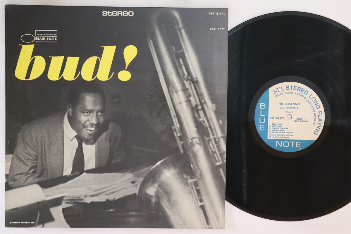

LP Record BUD POWELL - Amazing Bud Powell, Vol. 3 - Bud! BST81571 BLUE NOTE 1972 US Jazz Used