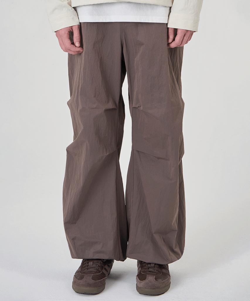PYEON MA Recycled Nylon Pants - Brown [2 Colors]