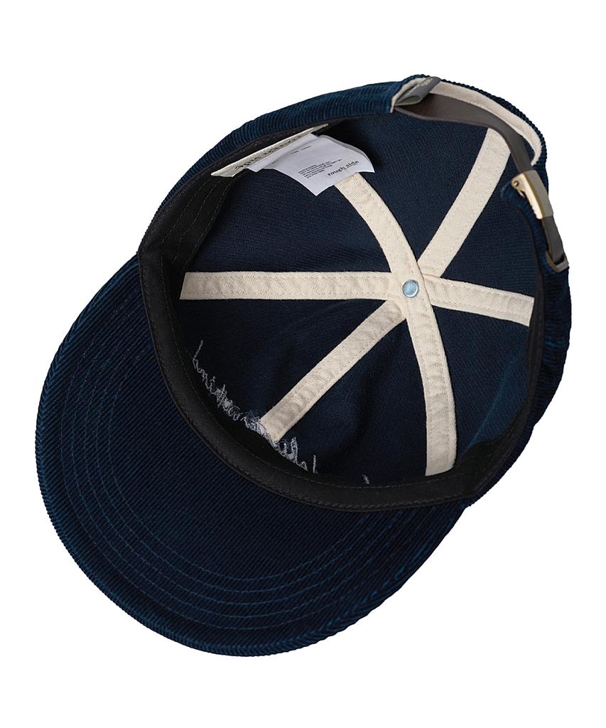 Leopeusaideu Corduroy 6Panel Cap Navy