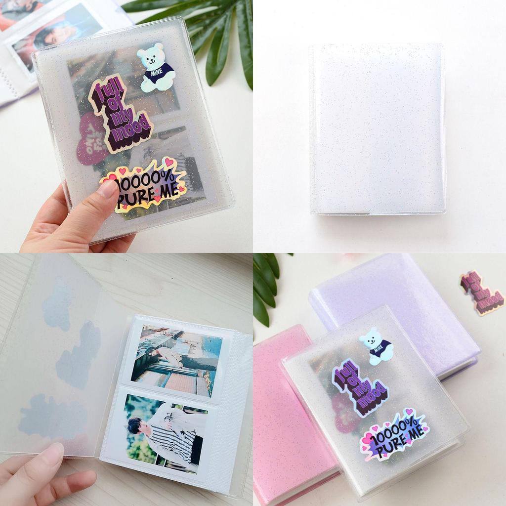 Stylish And Portable 32/64 Pockets Photocard Binder Sleeves Holder For Kpop Fans