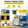 Mini Metal Lathe 550W Variable Speed Metal Lathe 50 to 2500Rpm Precision Mini Benchtop Lathe 7x14 Inch for Mini Precision Parts Processing Sample
