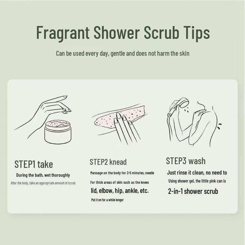 Little Dream Garden Ice Cream Silky Body Scrub