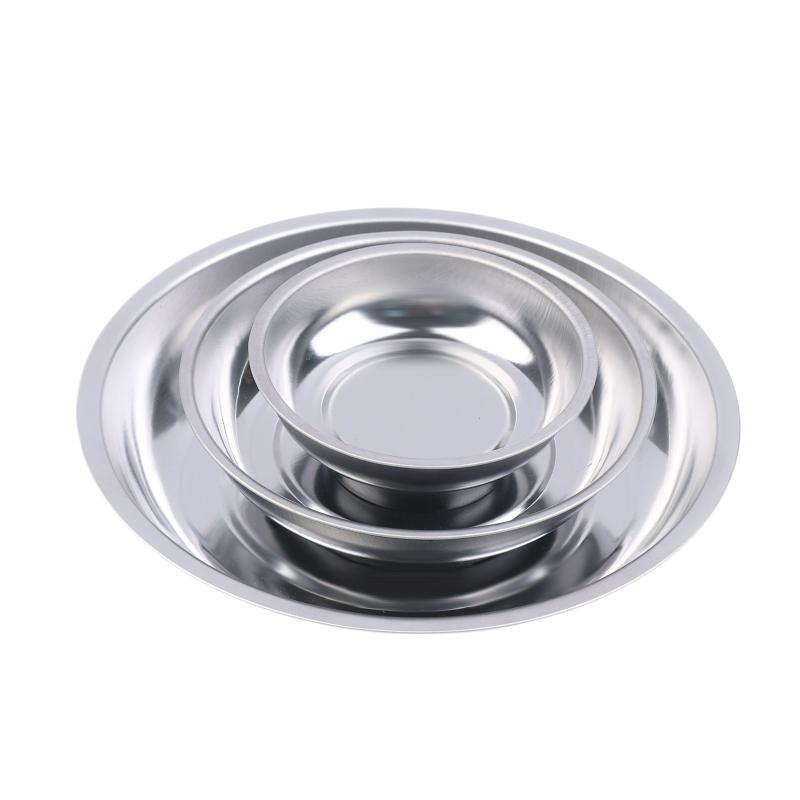 Circular Magnetic Parts Bowl 3"/4"/6" Magnetic Tray Screw Storage Tray Stainless Steel Tools Tray For Auto Suction Pad Tools
