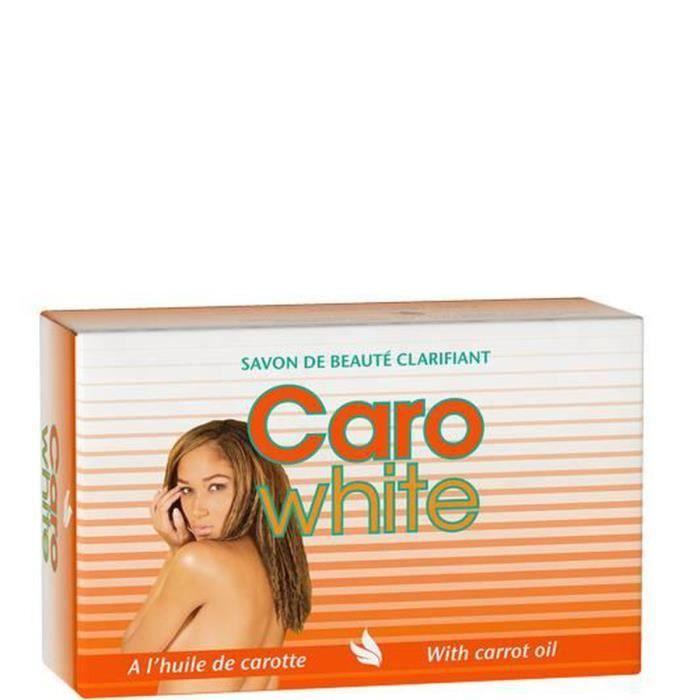Savon - Caro White - Huile de Carotte - Sans Parabène - B-carotène et Vitamine E