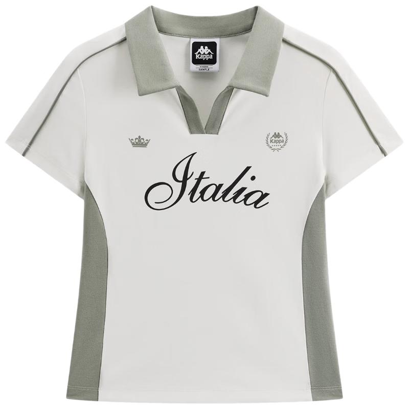 Kappa Women's 2026 Retro Slim-Fit Polo T-Shirt