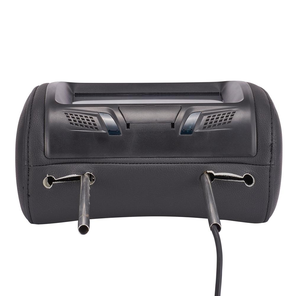 7 INCH LCD Screen Car Headrest Monitor Video Player with MP5(USB/SD Port) IR FM Phone Link Touchscreen