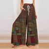 Women's Casual Pants Loose and Thin Wrinkled Wide-leg Trousers