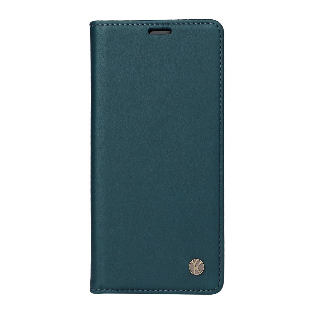 For Samsung Galaxy S25 FE Phone Cases YIKATU Magnetic Closure PU Leather Mobile Cover