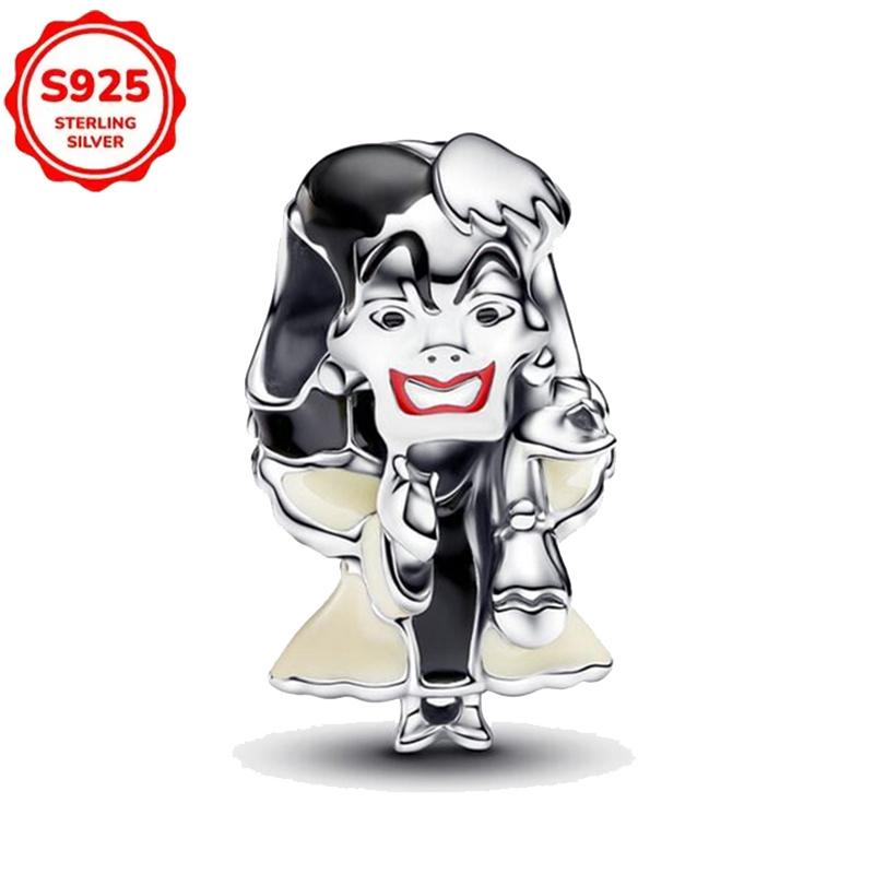 Squirrel Chip Dale Copper Witch Villians Princess Charm Bead For Women Original Bracelet Diy Jewelry Pendant Gift