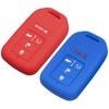 Silicone Remote Key Cover Protective Case Fob For  Honda Accord Pilot Civic   5 Button Keyless Entry Remote Starter
