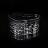 Acrylic Flower Box Clear Vase Centerpiece Container Decorative Modern