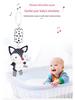 TOLOLO Black & White Crib Mobile Wind Chime for 0-3 Year Olds - Early Education Hanging Rattle Toy