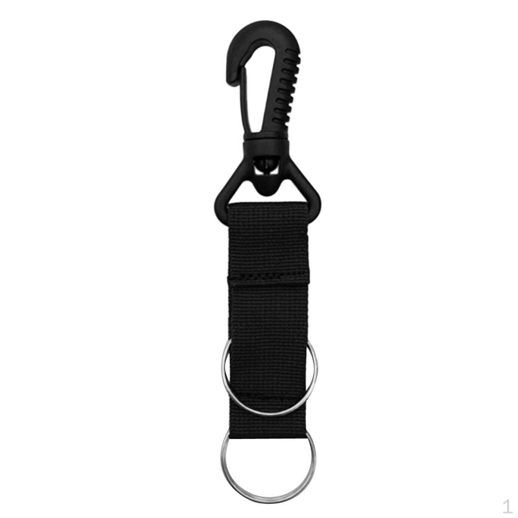 

Adjustable Holder Regulator with Clip Carabiner for Diving Snorkeling чёрный