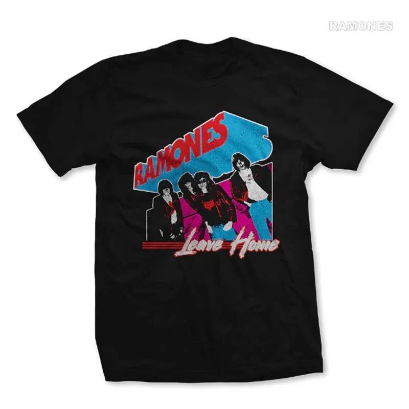 2026 Summer The Ramones Legendary American Punk Band Rock Music Print Shortsleeved Tshirt Suitable For Both Unisex And Unisex Top