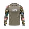 Men Women Quick Dry UV Protection Fishing Shirt Long Sleeve Hooded Summer Outdoor Sportswear UPF 50 Bamboo Fiber