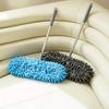Retractable cleaning brush