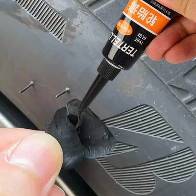 Wasserdichter Hochviskoser Reifenreparaturkleber für Pannendichtmittel Auto Motorrad Fahrradreifen Seitenwandriss Reparaturwerkzeuge