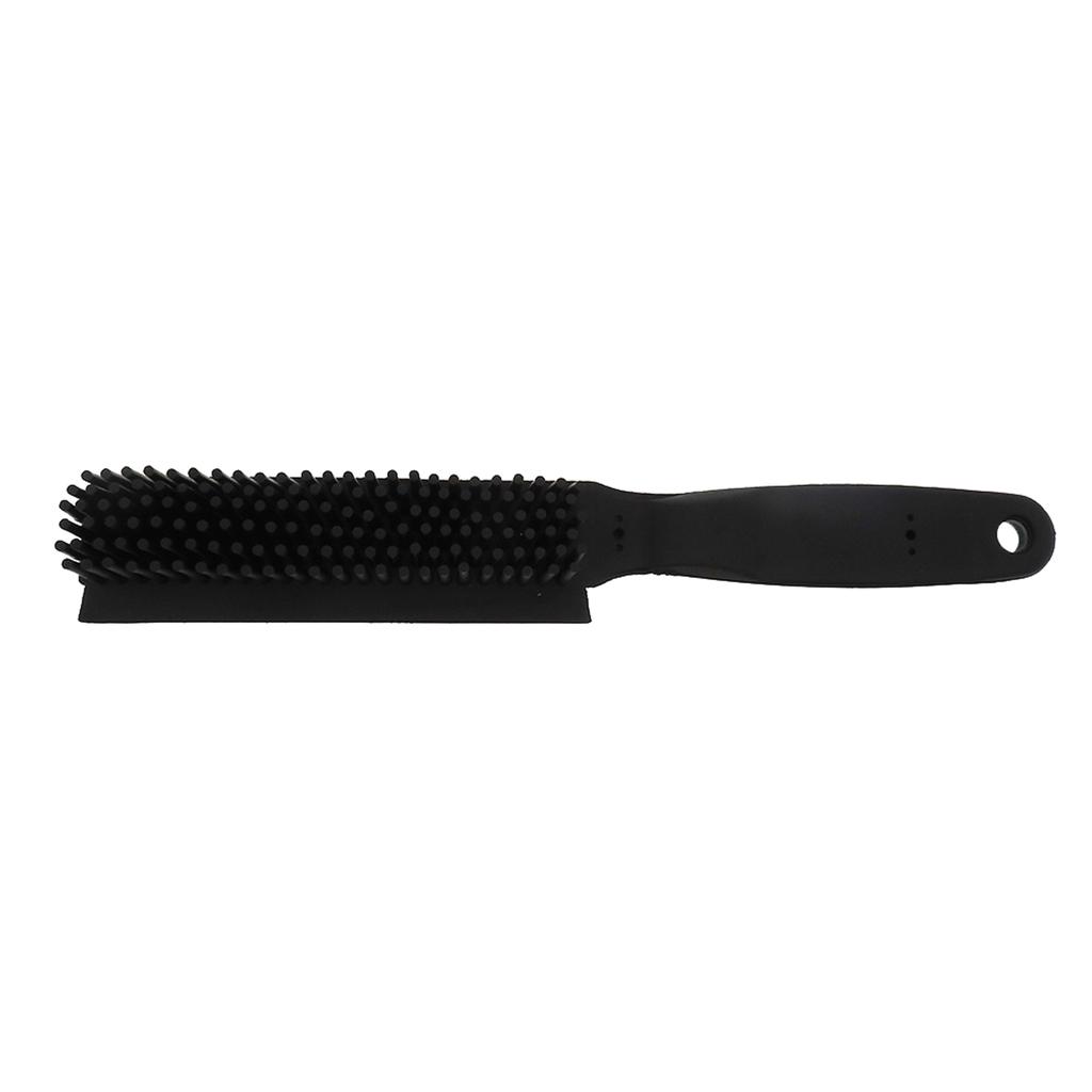 Pet Hair Brush Rubber Hand Brush General Purpose Cleaning Brush with Scratch Free Rubber Bristles for Ideal for Pet Hair