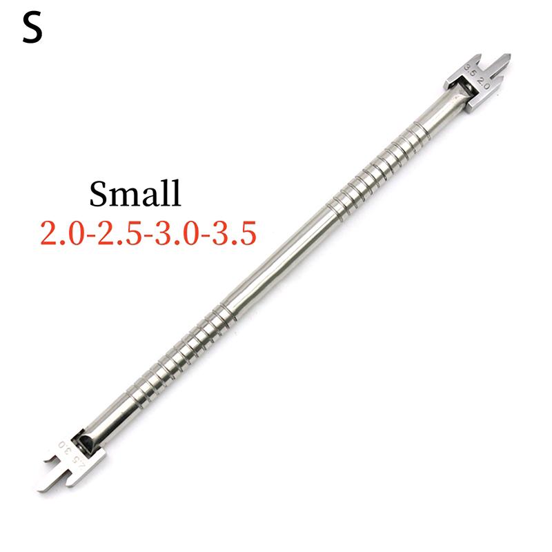 

1 шт. Стоматологический брекет Регулируемый позиционер Калибр Стержень из нержавеющей стали Калибр Высота Локатор брекетов Стоматологический инструмент Оборудование S