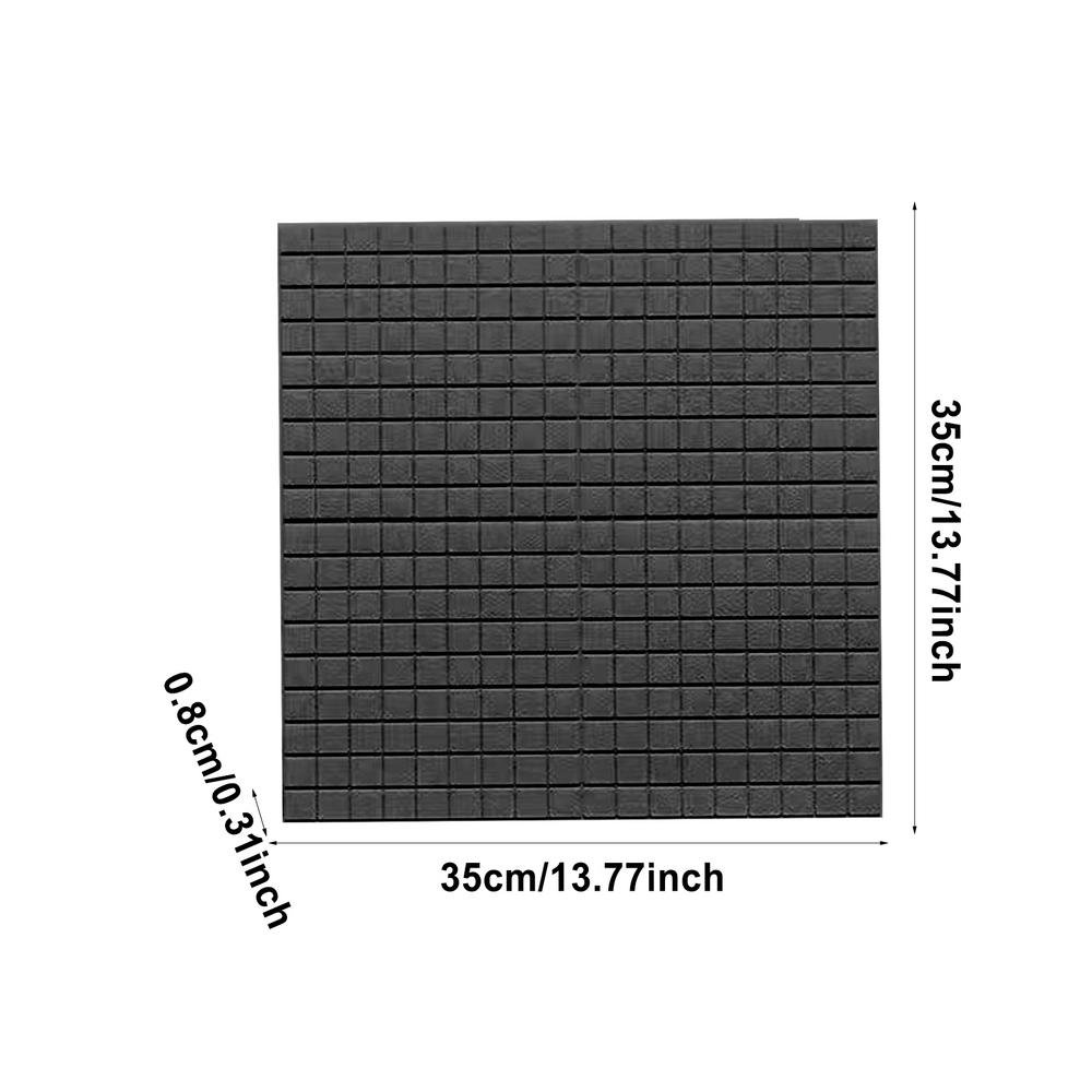 3D Wall Paper Decor 3D Foam Brick Wallpaper Wall Panel Textured Removable Wall Decor Peel And Stick Waterproof Home Appliances
