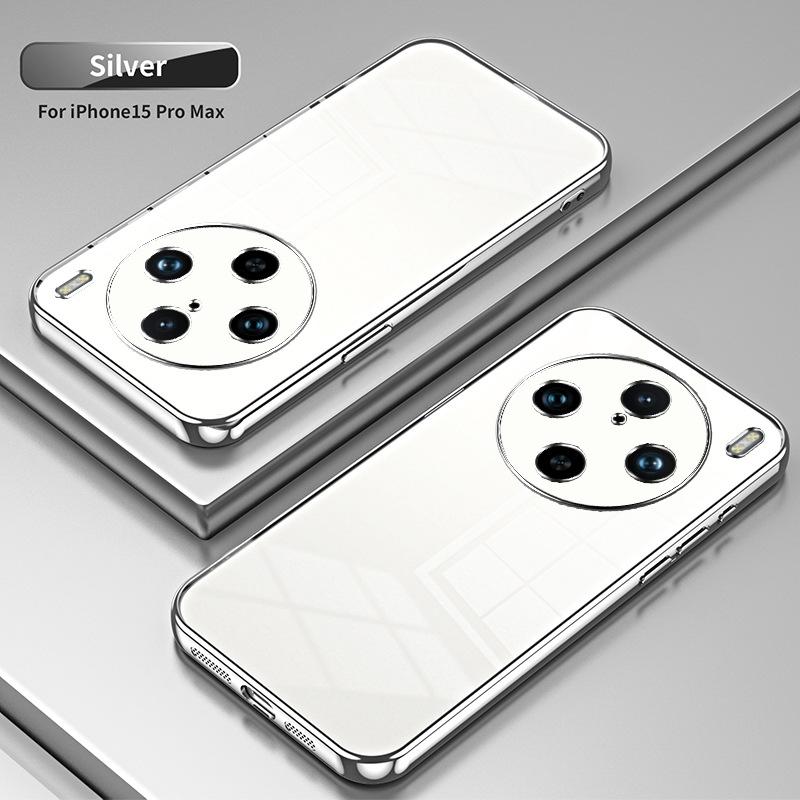 Applicable to VIVO X300Pro electroplating glitter mobile phone case X200 transparent X100 anti-drop X90 protective case