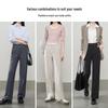 E-Yang Women's Slim-Fit Straight Leg Suit Pants