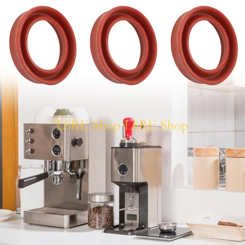 L8RE 10pcs Coffee Maker Sealing Rings Silicone Replacement Seal for Espresso Machine