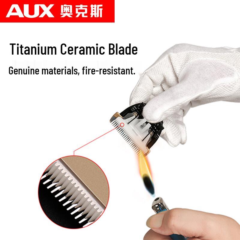 Aux Rechargeable Ceramic Hair Clipper