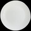 White Melamine Commercial Round Serving Plates