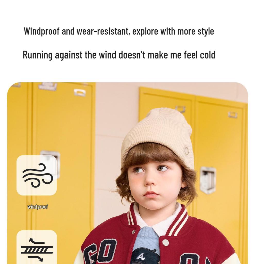 European Boys' Fleece-Lined Baseball Jacket - Thickened Winter 2025 Kids Toddler Coat