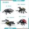 Simulation Insect Model Set Lizard Scorpion Spider Bee Ladybug Butterfly Mosquito Dragonfly Static Ornament
