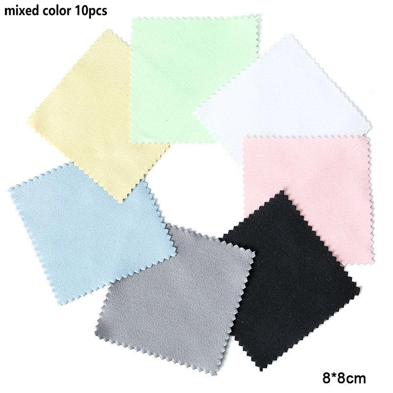 

10-50 шт. Салфетки для полировки серебра, салфетки для чистки ювелирных изделий, мягкие чистые салфетки, нетоксичное средство для удаления потускнения ювелирных изделий, монет, часов