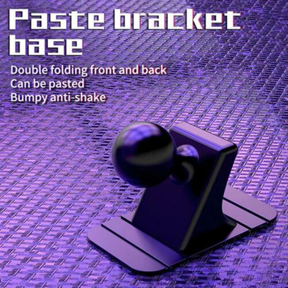 New High Quality Practical Phone Holder Suction Base 17mm Ball Head 40mm*50mm*28mm1 Pcs Base Black Parts Accessories
