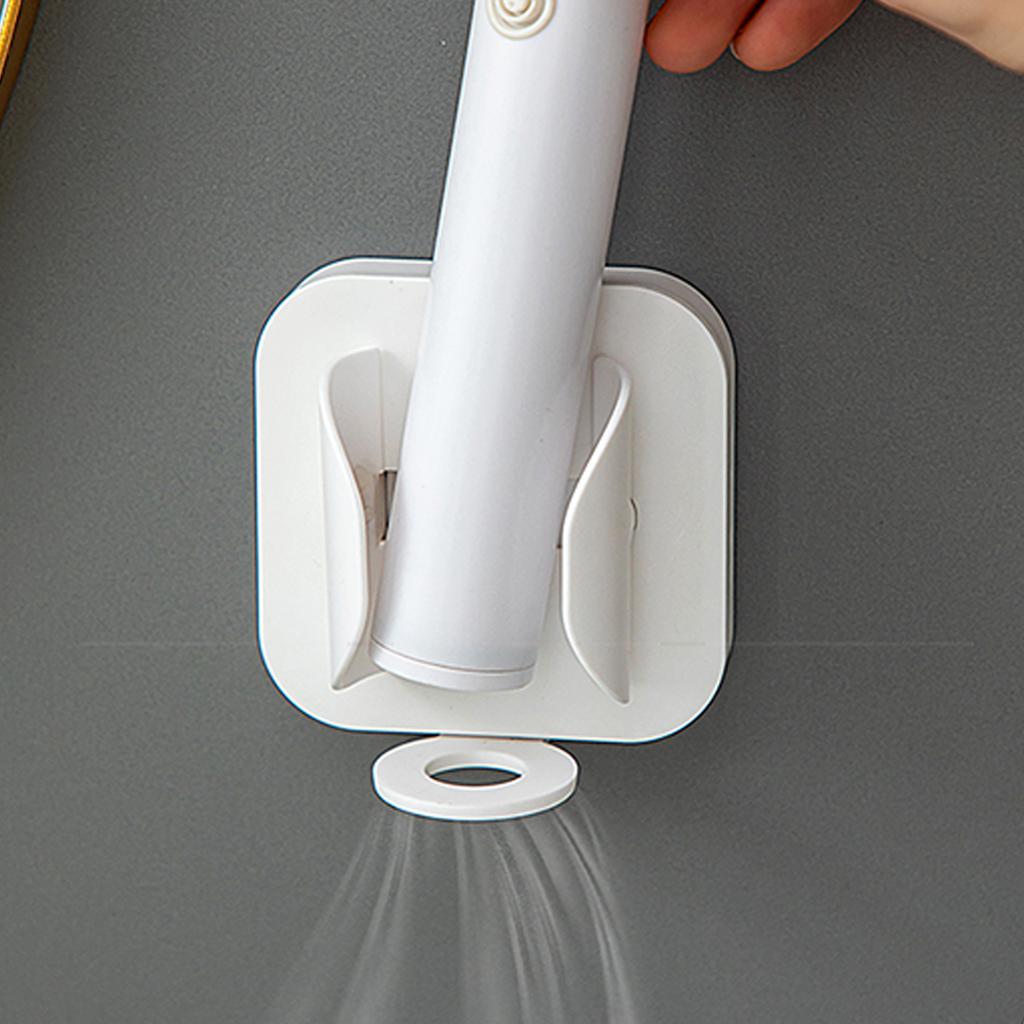 Telescopic Electric Toothbrush Holder Plastic Toothbrush Stand Wall Mounted Toothpaste Storage Rack Bathroom Organizer