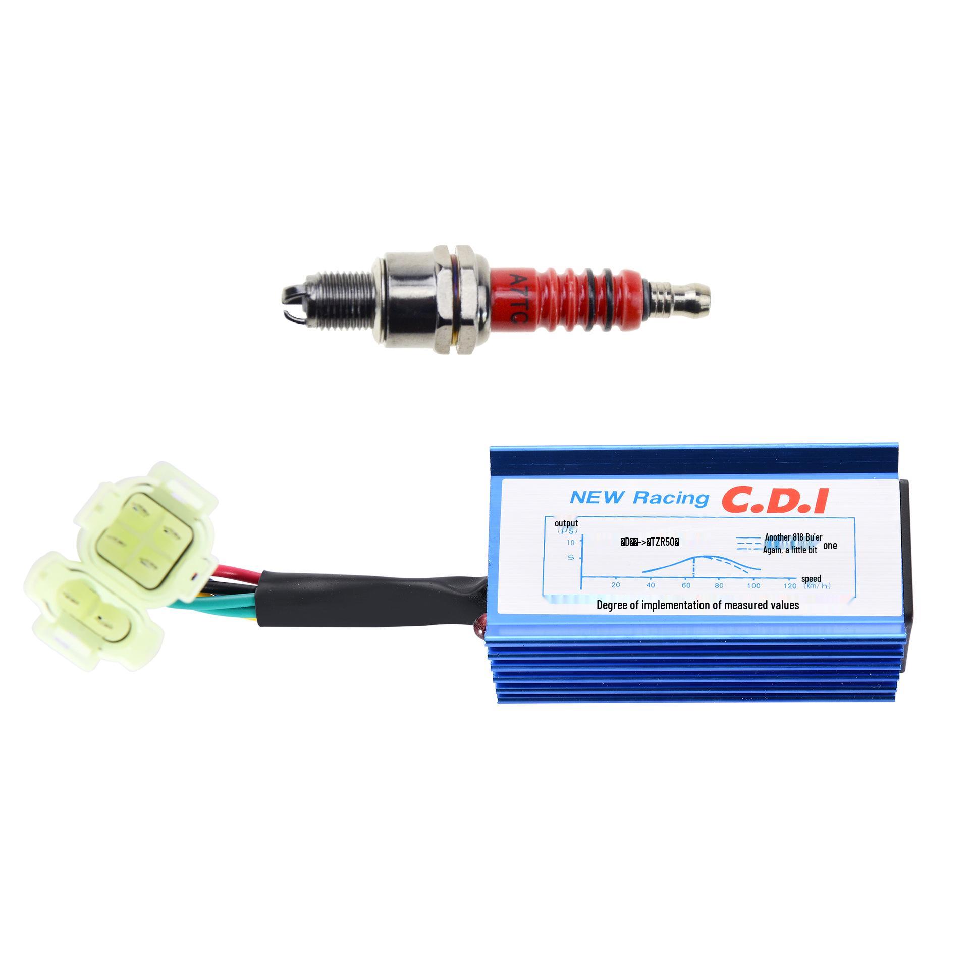 

6-Pin AC Racing CDI Spark Plug for GY6 50cc/150cc/250cc ATVs and Scooters