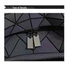 2026 Spring/Summer Geometric Luminous Double Shoulder Backpack - Trendy, Versatile, Large Capacity for School and Travel