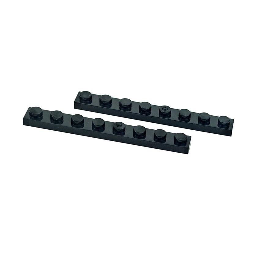 DIY Thin Figures Bricks 1x8 Dots Building Blocks 9 Colors Educational Creative Size Compatible With 3460 Toy For Children 50pcs