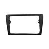 Black Made With ABS Car Stereo Fascia Frame Panel For Easy Installation Stylish Car Radio Fascia Black