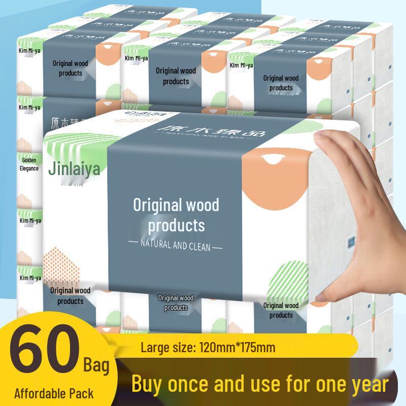 420-Pack Large Facial Tissue & Paper Towel Family Set
