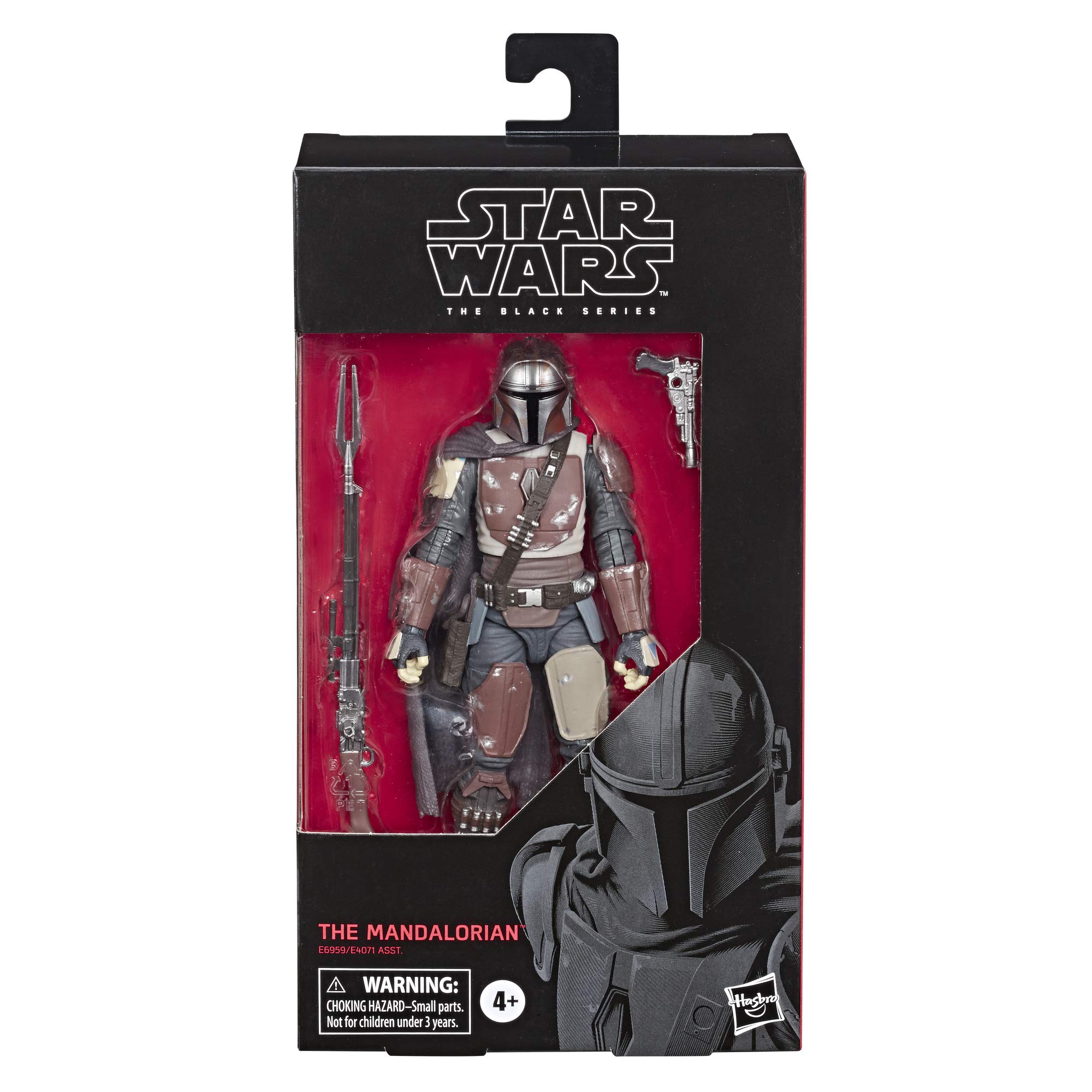 

Star Wars The Black Series The Mandalorian Toy Scale Collectible Action Toys for Kids Ages 4 Up 6 Figure, &